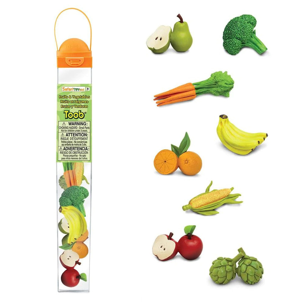 Safari Ltd | Fruits And Vegetables Toob by Safari Ltd Toob - Friends of K