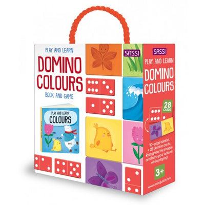 Domino Colours Game and Book Set by Sassi Junior - Friends of K