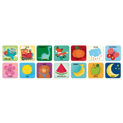 Memo Words Game and Book Set by Sassi Junior - Friends of K