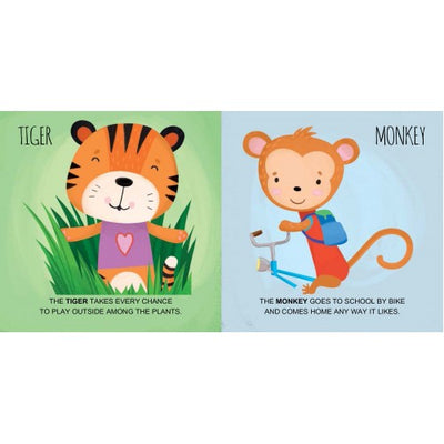 My First Animals Puzzle and Book Set (1 metre) by Sassi Junior - Friends of K