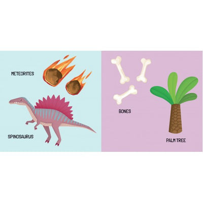 Learn Words Dinosaurs 3D Puzzle and Book Set (40pc) by Sassi Junior - Friends of K