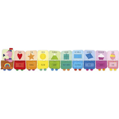 My First Shapes and Colours STEAM Puzzle and Book Set by Sassi Junior - Friends of K