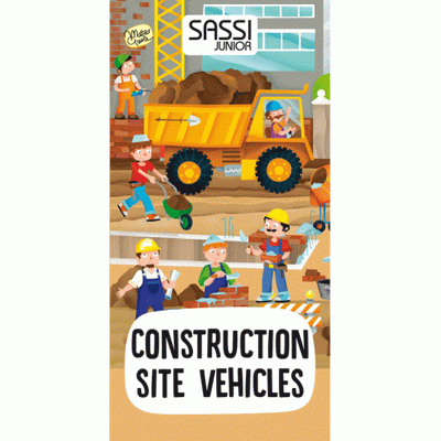 Sassi Construction Giant Puzzle and Book Set (30pc) by Sassi Junior - Friends of K