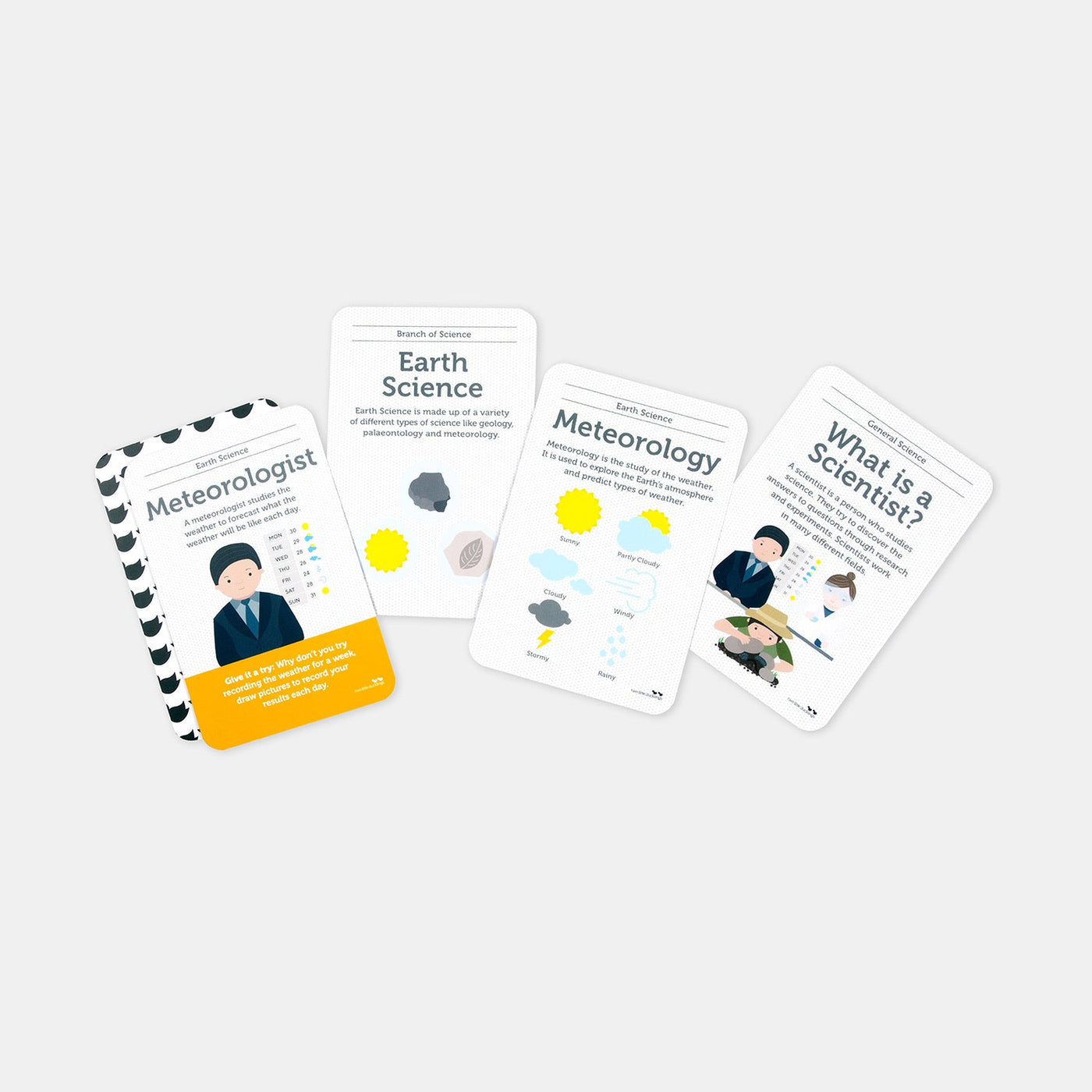 Science Flash Cards by Two Little Ducklings - Friends of K