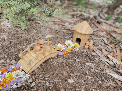 Small World Wooden Bridge by Explore Nook - Friends of K