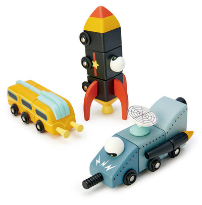 Space Racer Vehicles by Tender Leaf Toys - Friends of K
