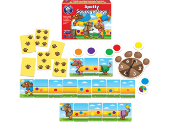 Spotty Sausage Dogs Game by Orchard Toys - Friends of K