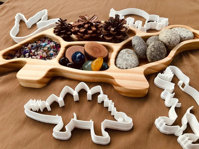 Stegosaurus Bio Cutter by Beadie Bug Play - Friends of K