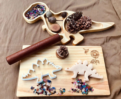 Stegosaurus Bio Cutter by Beadie Bug Play - Friends of K