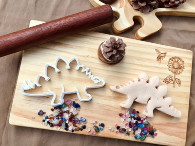 Stegosaurus Bio Cutter by Beadie Bug Play - Friends of K