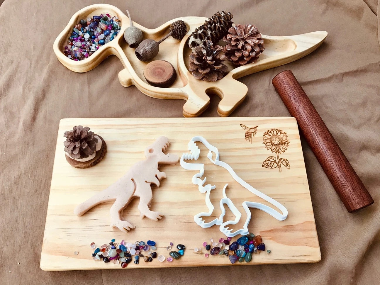T-Rex Bio Cutter by Beadie Bug Play - Friends of K