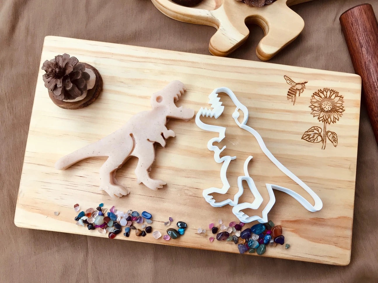 T-Rex Bio Cutter by Beadie Bug Play - Friends of K