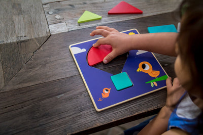 Tangramini Wood Puzzle by Djeco - Friends of K