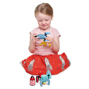 Rocket Construction Set by Tender Leaf Toys - Friends of K