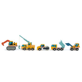 Wooden Construction Car Set by Tender Leaf Toys - Friends of K