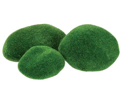 Textured Poly Stones Mossy (8 piece) by Zart Art - Friends of K