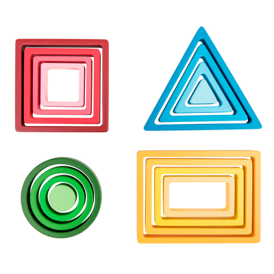 Stacking Rainbows by The Freckled Frog - Friends of K