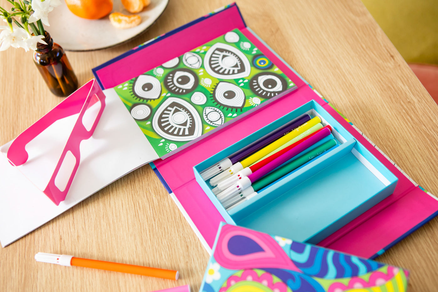 3D Colouring Set - Rainbow Dreams by Tiger Tribe - Friends of K