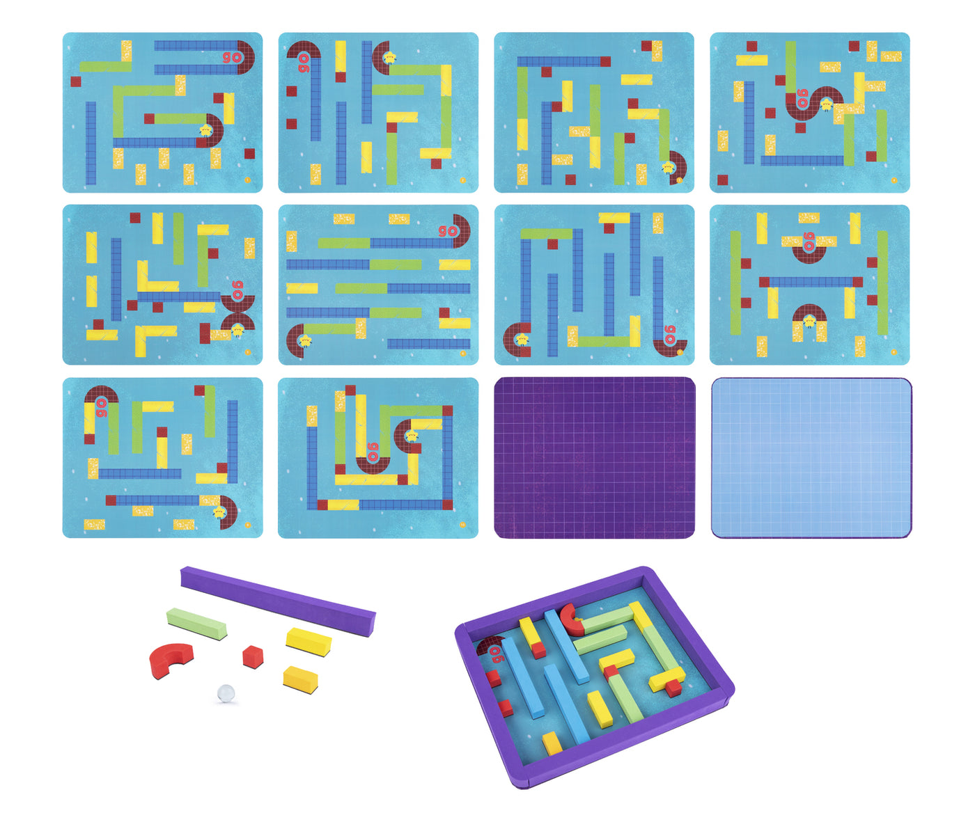 Magnetic Maze Kit Puzzle Game by Tooky Toy - Friends of K
