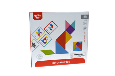 Tangram Play Wooden Brainteaser Game by Tooky Toy - Friends of K