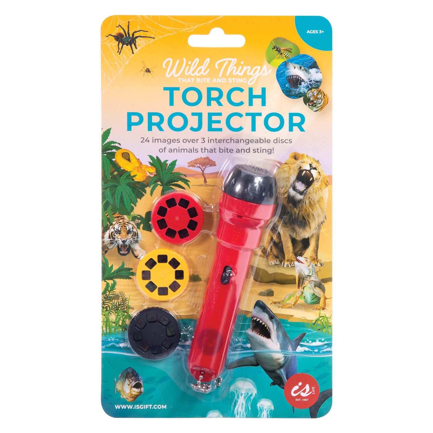 Torch Projector - Wild Things That Bite And Sting by Is Gift - Friends of K