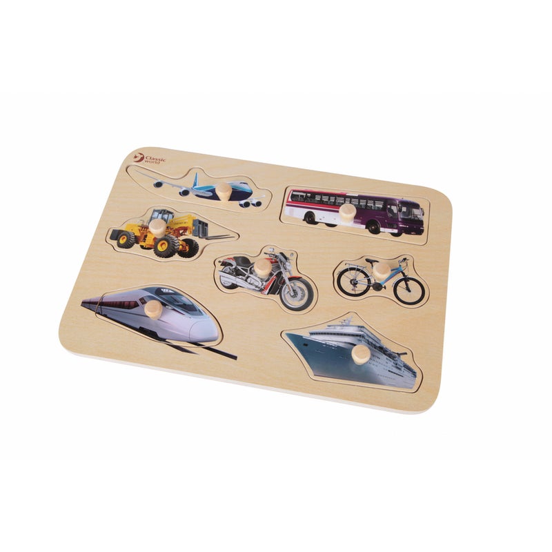 Transport Vehicles Puzzle by Classic World - Friends of K