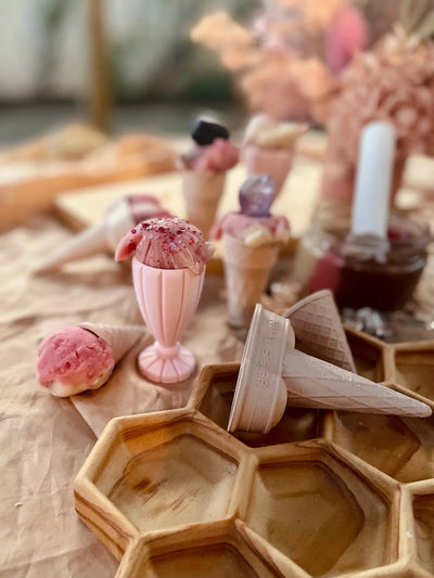 Twin Ice cream Cone by Beadie Bug Play - Friends of K