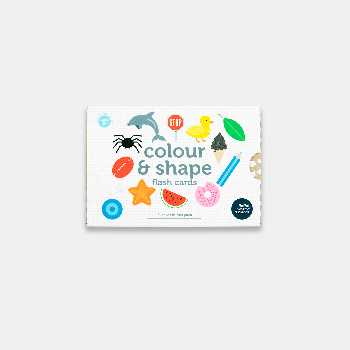 Colour and Shape Flash Cards by Two Little Ducklings - Friends of K