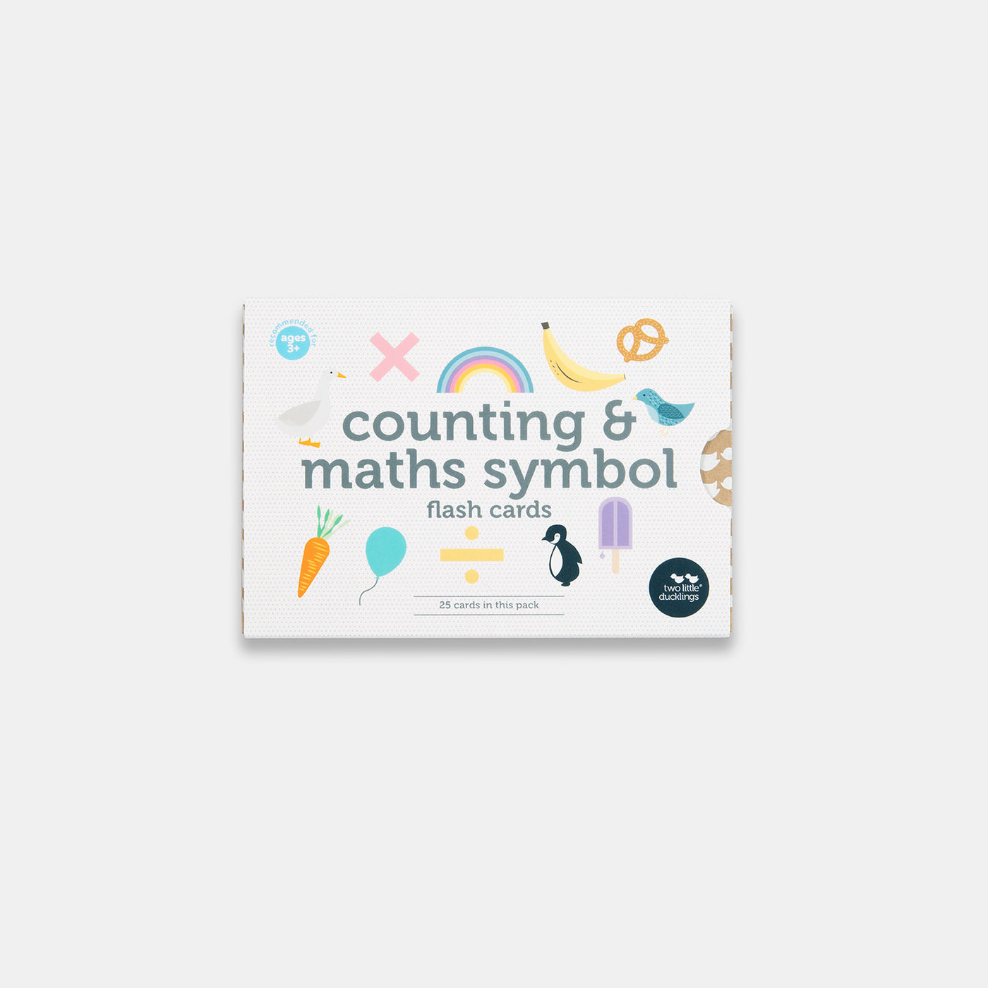 Counting and Math Symbols Flash Cards by Two Little Ducklings - Friends of K