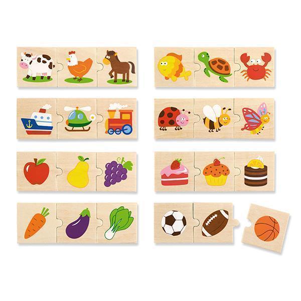 Categorizing Puzzle Set by Viga Toys - Friends of K
