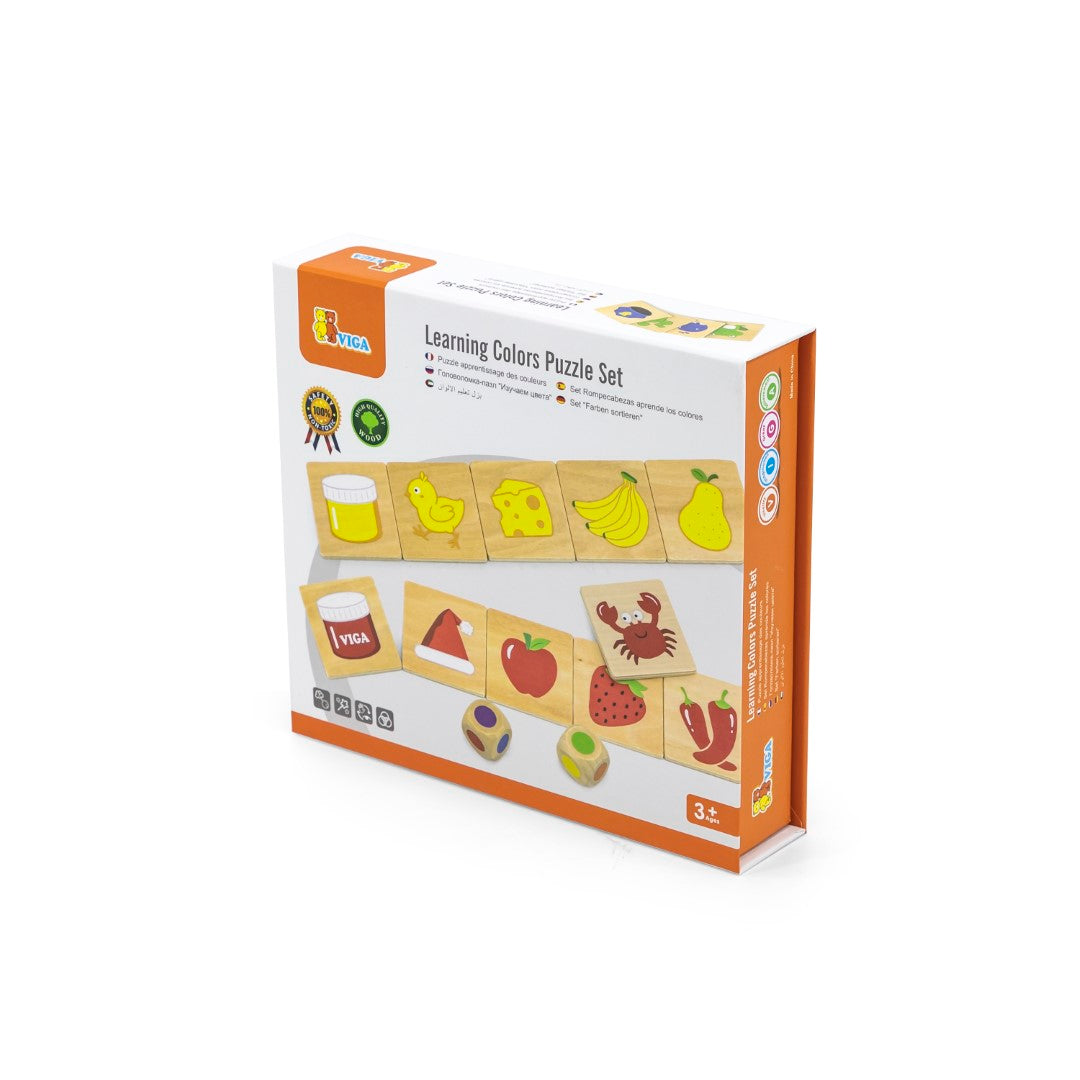 Learning Colours Puzzle Set by Viga Toys - Friends of K