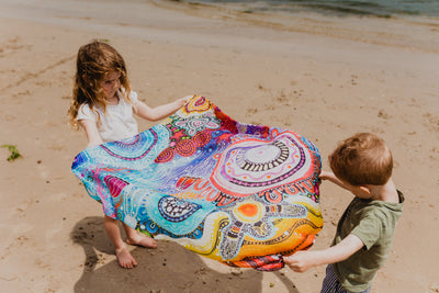 Wani-Wani Watina (Aboriginal) Play Silk by Play Silkies - Friends of K