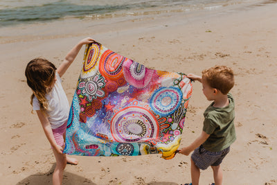Wani-Wani Watina (Aboriginal) Play Silk by Play Silkies - Friends of K