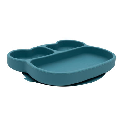 Bear Stickie™ Plate - Blue Dusk by We Might Be Tiny - Friends of K