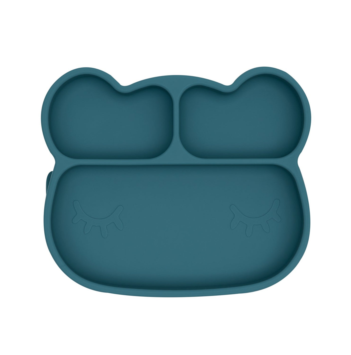 Bear Stickie™ Plate - Blue Dusk by We Might Be Tiny - Friends of K