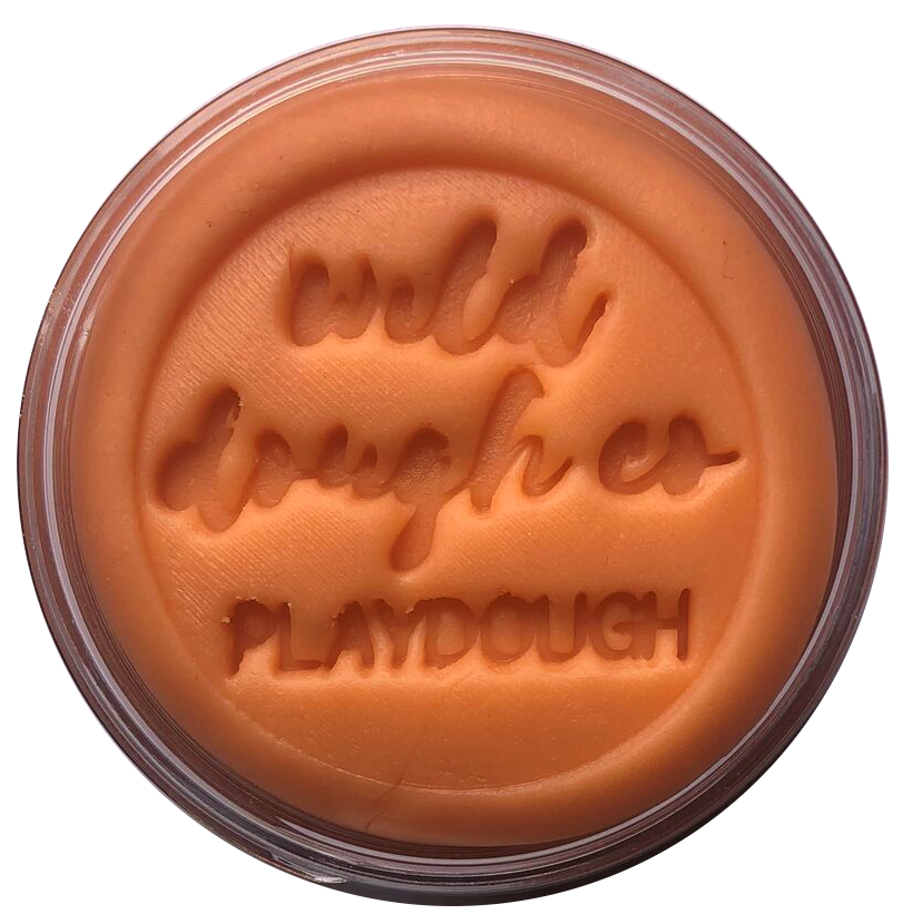 Sunset Orange Playdough (Orange Scented) by Wild Dough Co - Friends of K