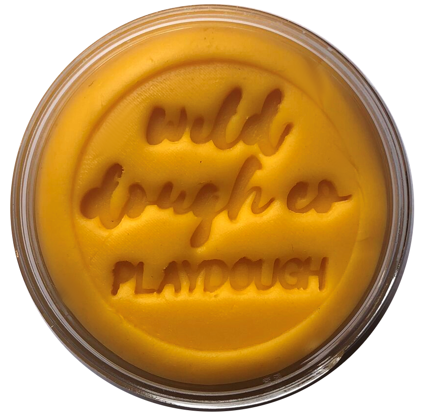 Buttercup Gold Playdough (Honeycomb scented) by Wild Dough Co - Friends of K