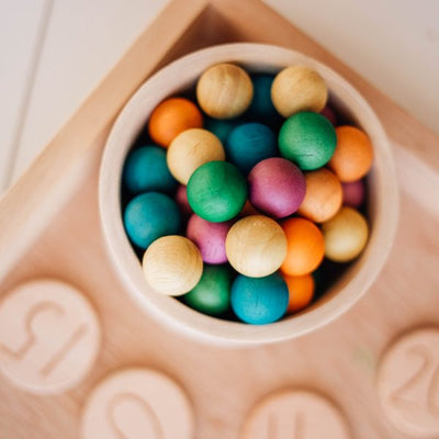 Wooden Balls Set of 50 by QTOYS - Friends of K