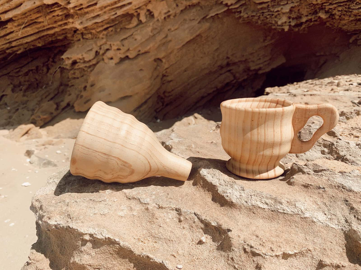 Wooden Funnel & Large Cup set by Explore Nook - Friends of K
