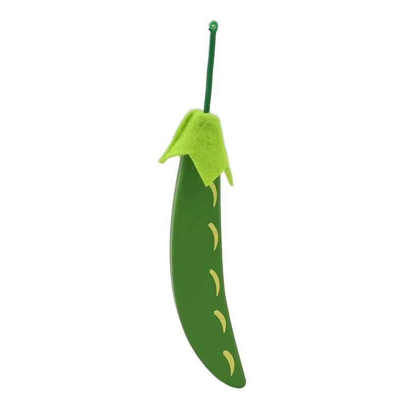 Wooden Pea Pod (Snowpea) by Kaper Kidz - Friends of K