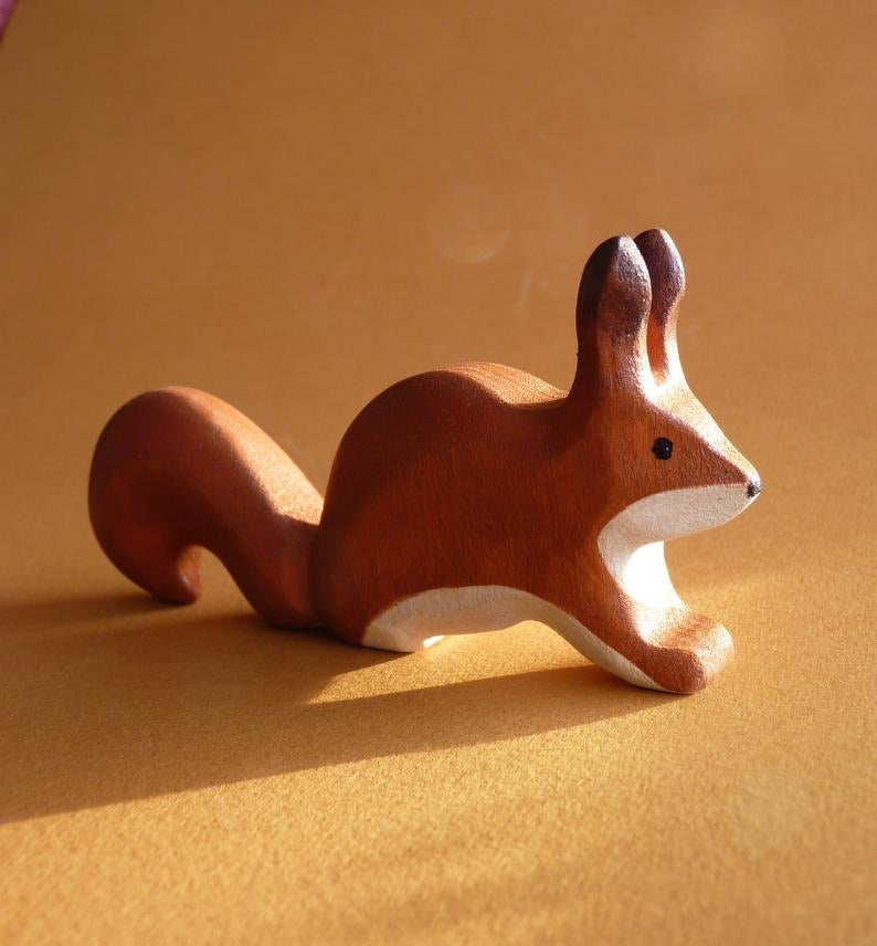 Wooden Squirrel by Forest Melody - Friends of K
