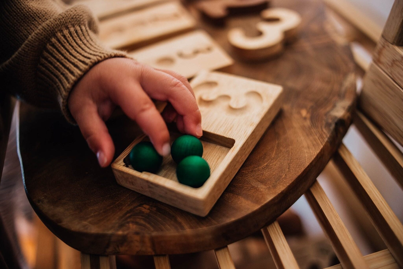 Writing and Counting Trays by QTOYS - Friends of K