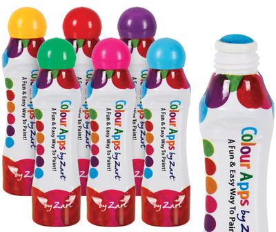 Dot Markers (Colour Apps) 6 Pack by Zart Art - Friends of K